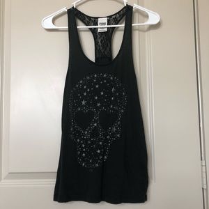 Victoria’s Secret PINK skull/stars tank top (XS)